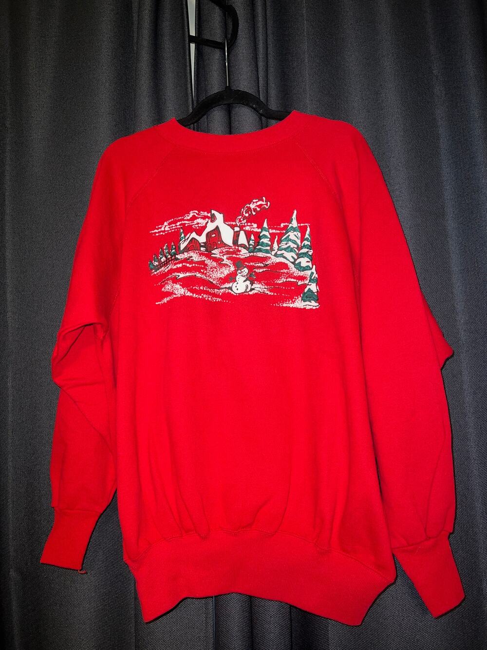 Ugly Christmas Sweater Xmas Sweatshirt Crewneck Size XL Vintage